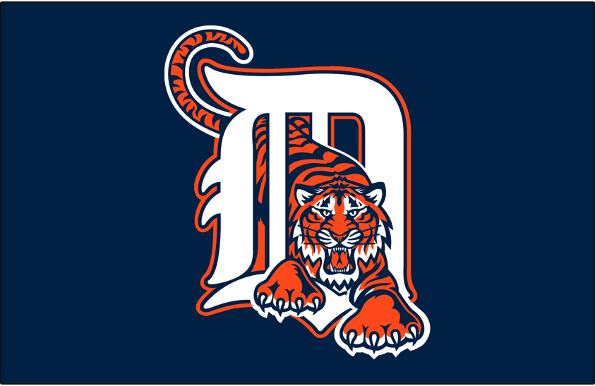 Detroit Tigers 1995-1997 Cap Logo iron on transfers for fabric...